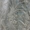 1 Yard Light Blue Beaded Lace Embroidered Fabric, 100% Polyester Net Mesh, 50” Wide